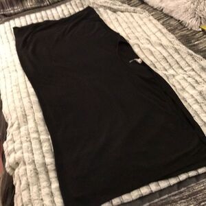 Fun top—oversized top with open shoulders